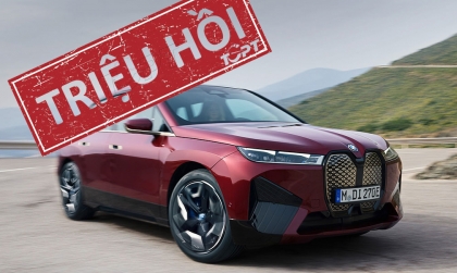 Triệu hồi BMW iX do nguy cơ tăng tốc bất ngờ